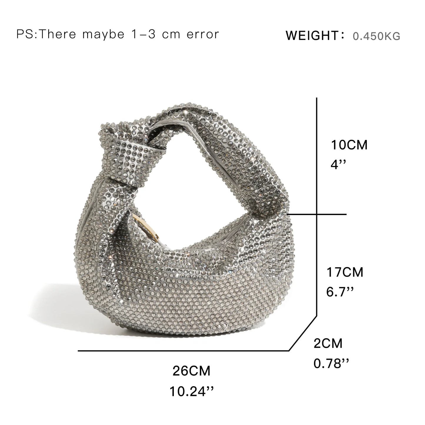 Clutch Glittery Handbag