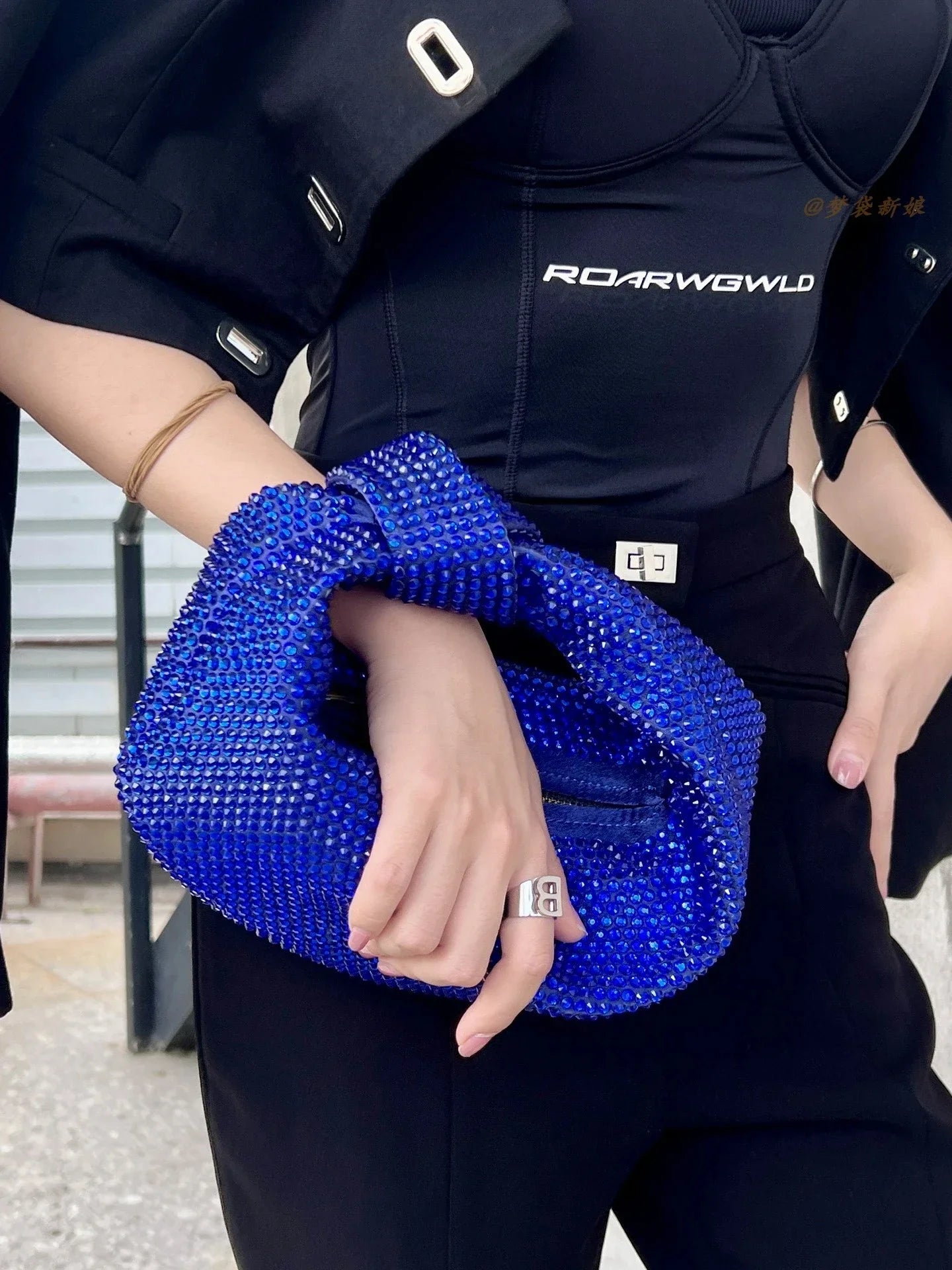 Clutch Glittery Handbag